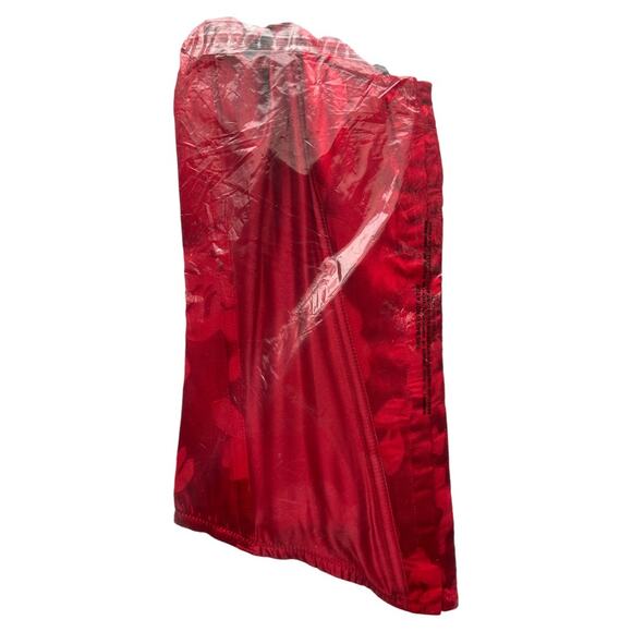 Victoria's Secret Red Burnout Satin Robe + Corset Set, M/L - Picture 7 of 7